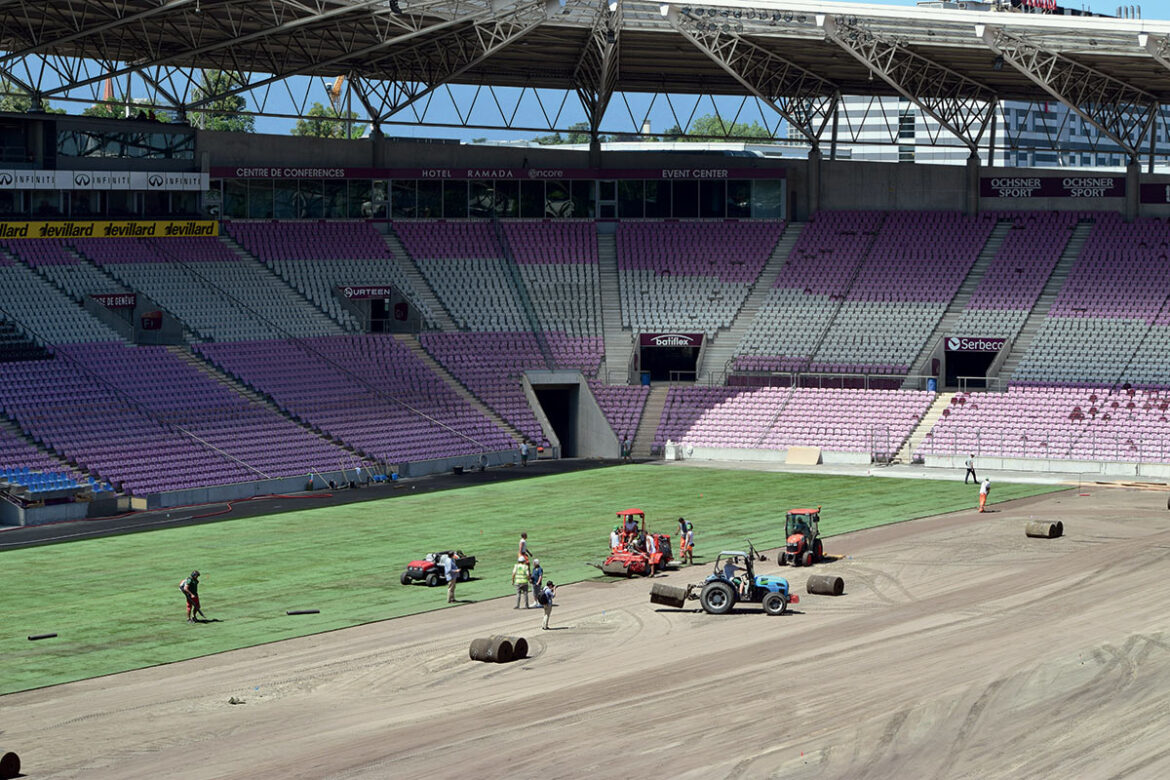 Jacquet SA - Stade de Genève La Praille