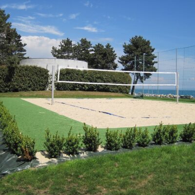 Jacquet SA - La plage des Rocailles - Mies - Beach-Volley