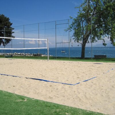 Jacquet SA - La plage des Rocailles - Mies - Beach-Volley