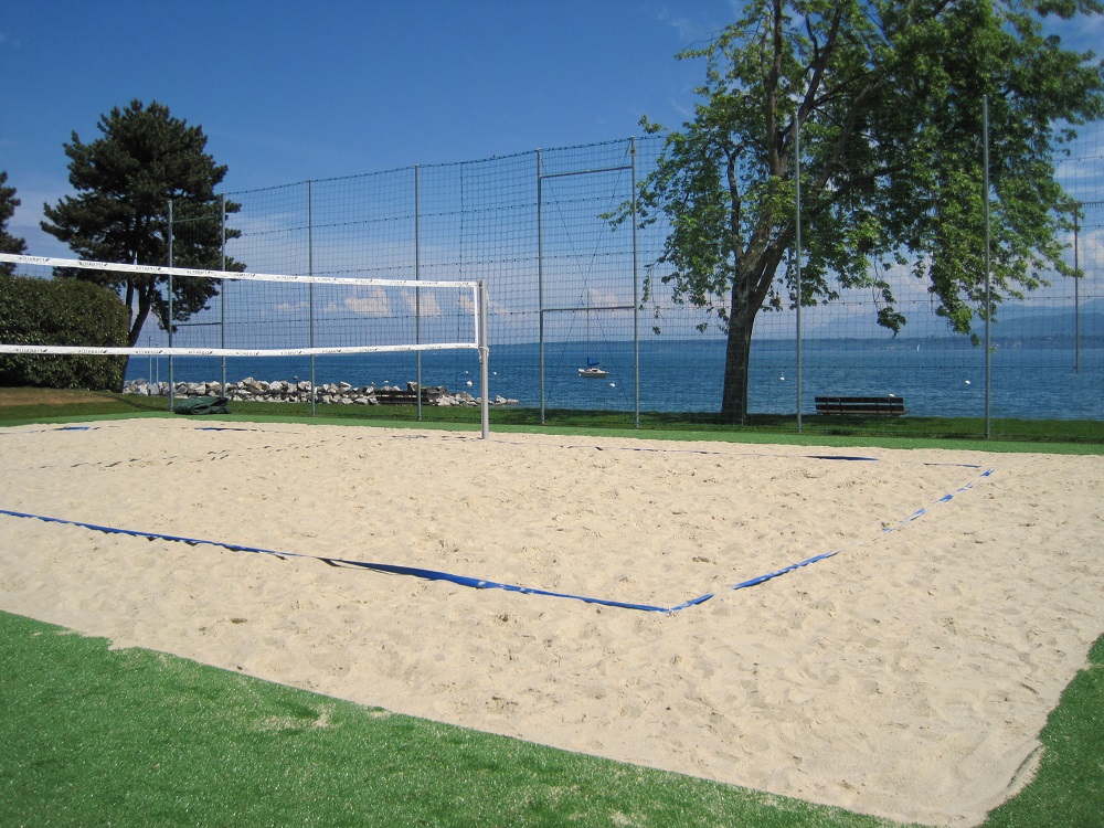 Jacquet SA - La plage des Rocailles - Mies - Beach-Volley