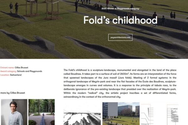 Jacauet SA - Gagnant - L'enfance du Pli