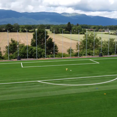 JACQUET SA - Construction de 2 terrains de football en gazon synthétique à l'écoquartier des Vergers - 2021