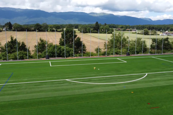 JACQUET SA - Construction de 2 terrains de football en gazon synthétique à l'écoquartier des Vergers - 2021