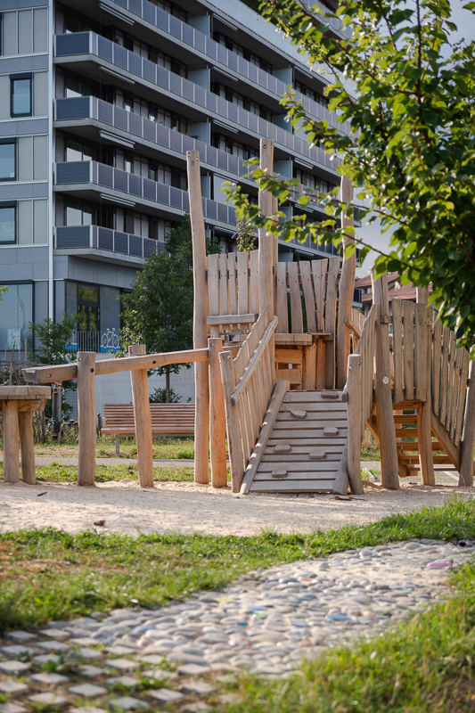 JACQUET SA - Places de jeux sensorielles Ecoquartier des Vergers Meyrin - 2022