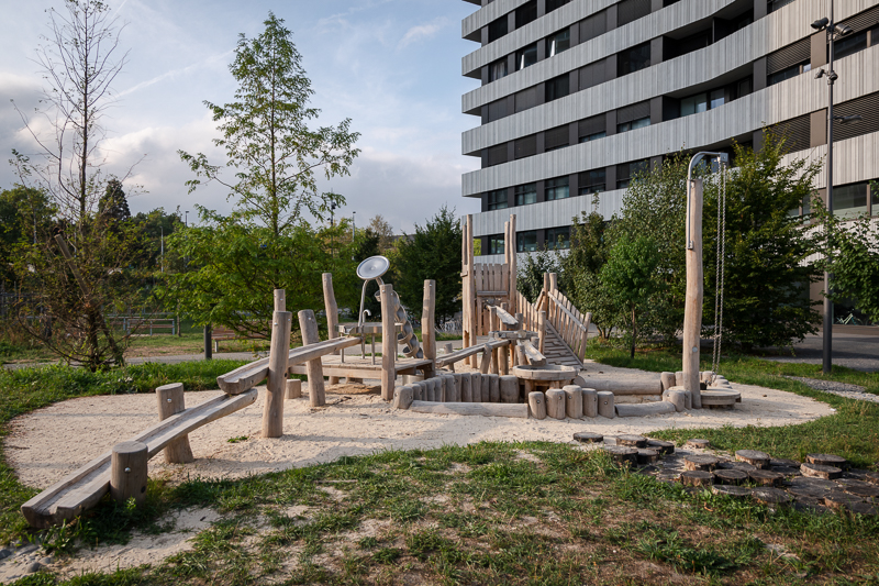 JACQUET SA - Places de jeux sensorielles Ecoquartier des Vergers Meyrin - 2022