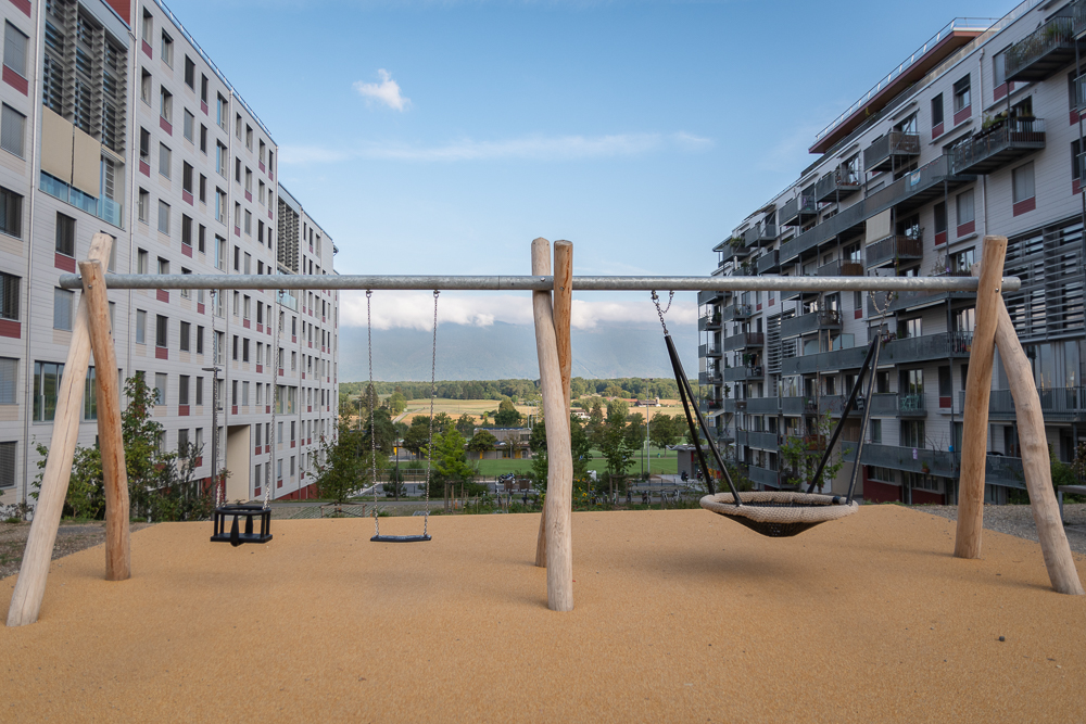 JACQUET SA - Places de jeux sensorielles Ecoquartier des Vergers Meyrin - 2022