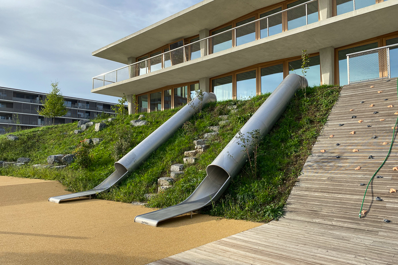 JACQUET SA - Places de jeux sensorielles Ecoquartier des Vergers Meyrin - 2022