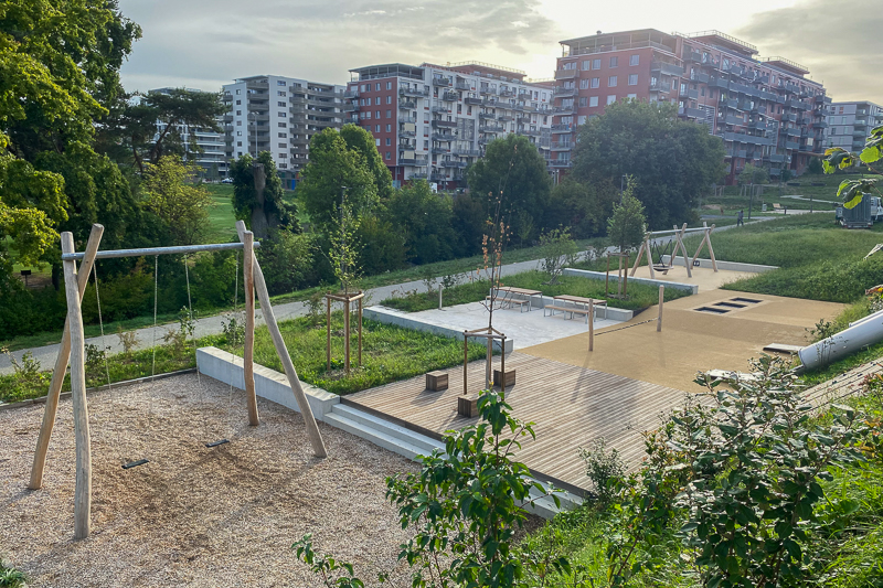 JACQUET SA - Places de jeux sensorielles Ecoquartier des Vergers Meyrin - 2022