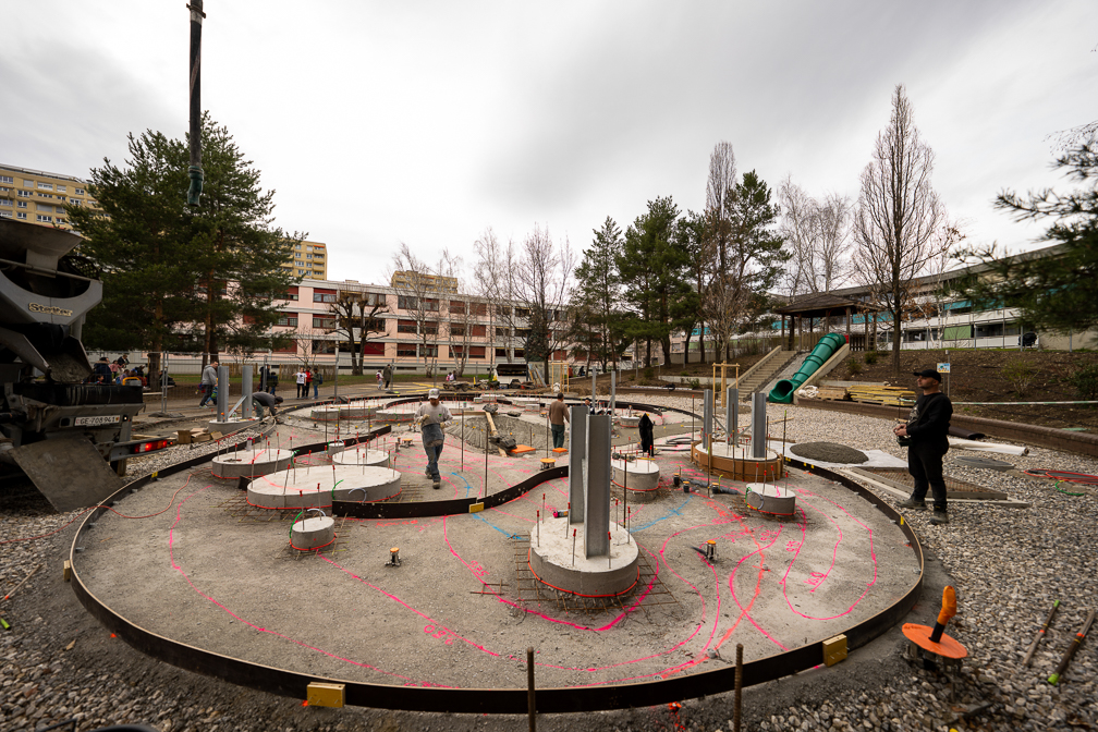 2023 - Jacquet SA - Place de Jeux Aqualudique - Thônex