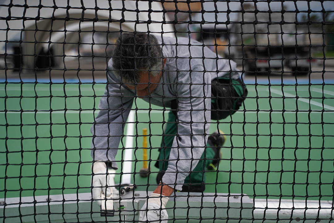 Jacquet SA - Ville de Genève - Feu Ô Lac - Réalisation d'un mini tennis