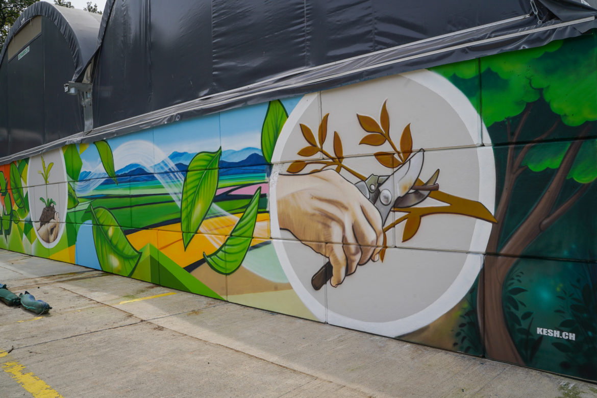 Jacquet SA - Graffiti by Kesh - Gicord - Compostière Rive Droite