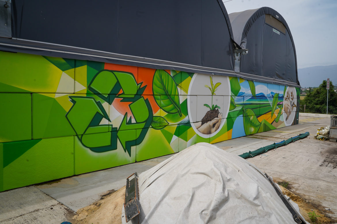 Jacquet SA - Graffiti by Kesh - Gicord - Compostière Rive Droite