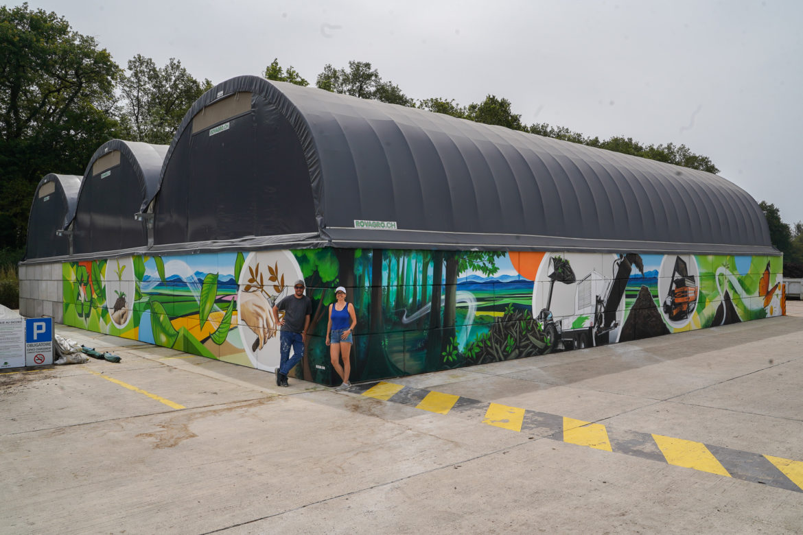 Jacquet SA - Graffiti by Kesh - Gicord - Compostière Rive Droite