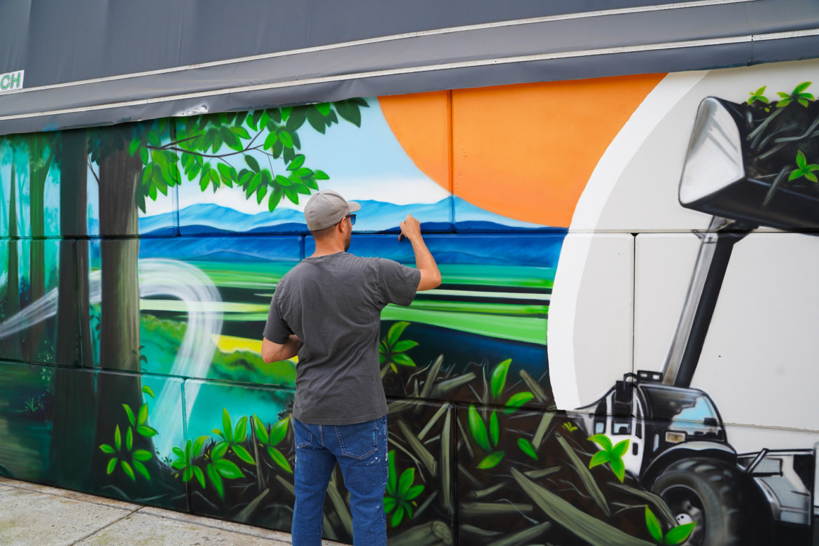 Jacquet SA - Graffiti by Kesh - Gicord - Compostière Rive Droite