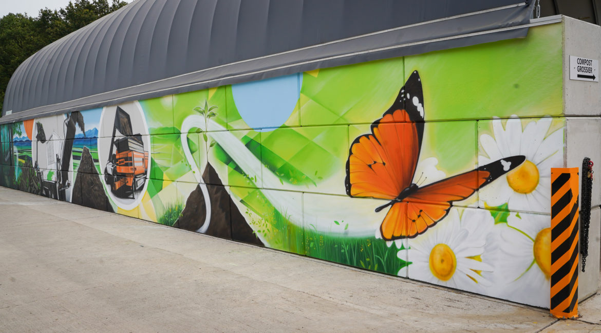 Jacquet SA - Graffiti by Kesh - Gicord - Compostière Rive Droite