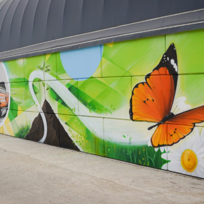 Jacquet SA - Graffiti by Kesh - Gicord - Compostière Rive Droite