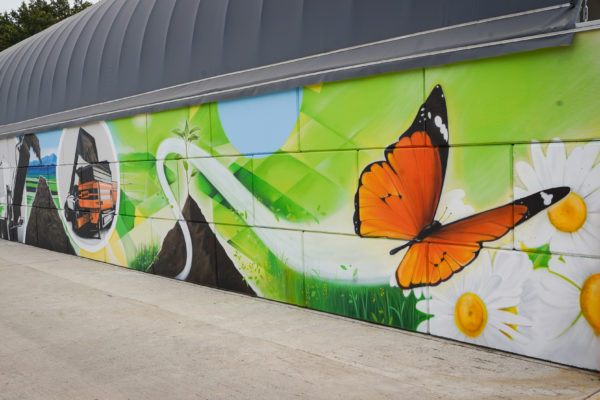 Jacquet SA - Graffiti by Kesh - Gicord - Compostière Rive Droite