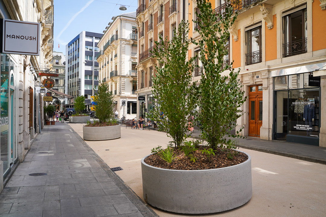 Jacquet SA - Végétalisation Piétonnisation Rive Centre Ville - Genève