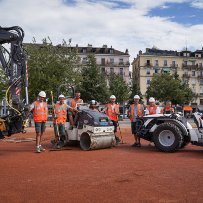 2023 Jacquet SA - Remise en état Plaine de Plainpalais Ghorr