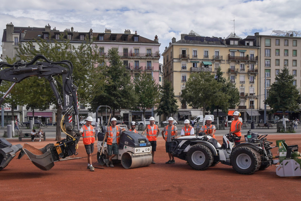 2023 Jacquet SA - Remise en état Plaine de Plainpalais Ghorr