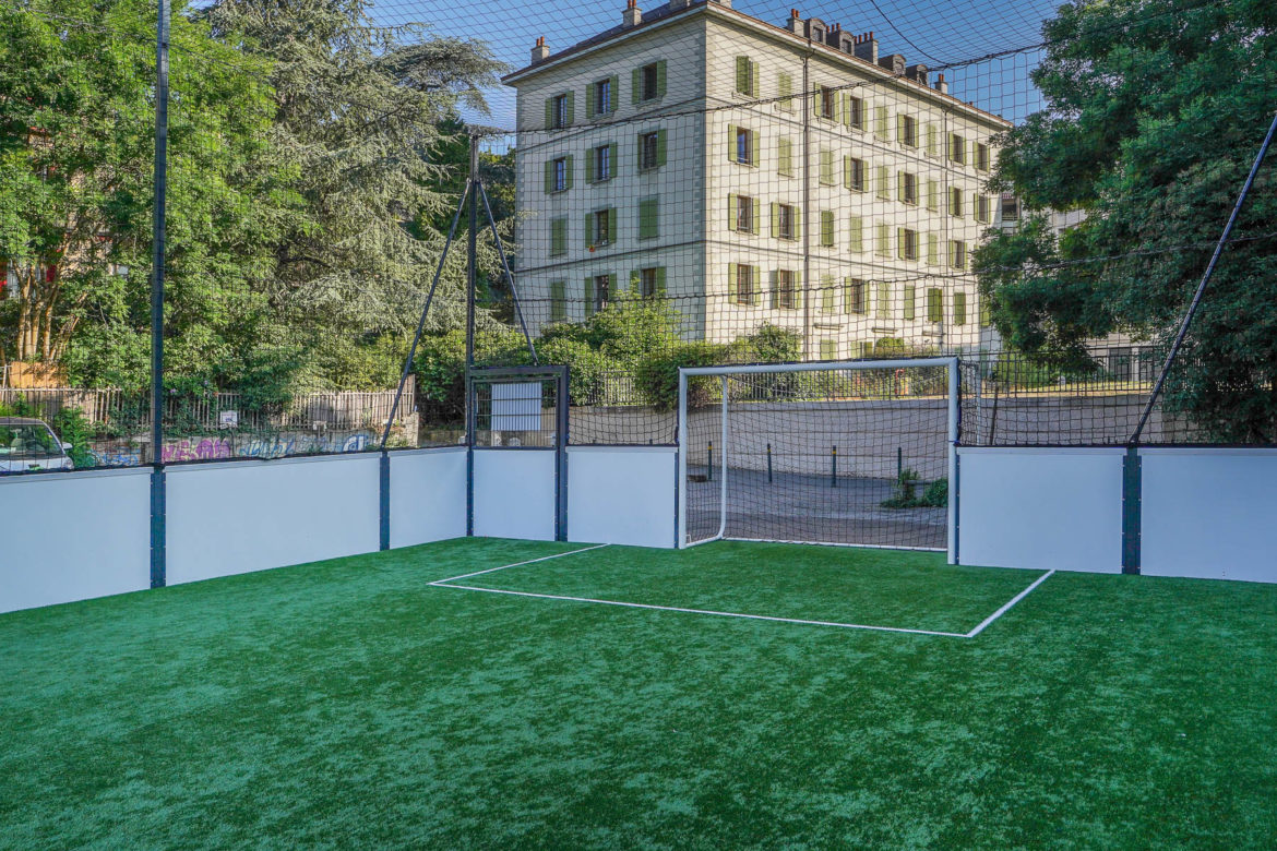 Jacquet SA - Terrain Football 5x5 Les Grottes Genève
