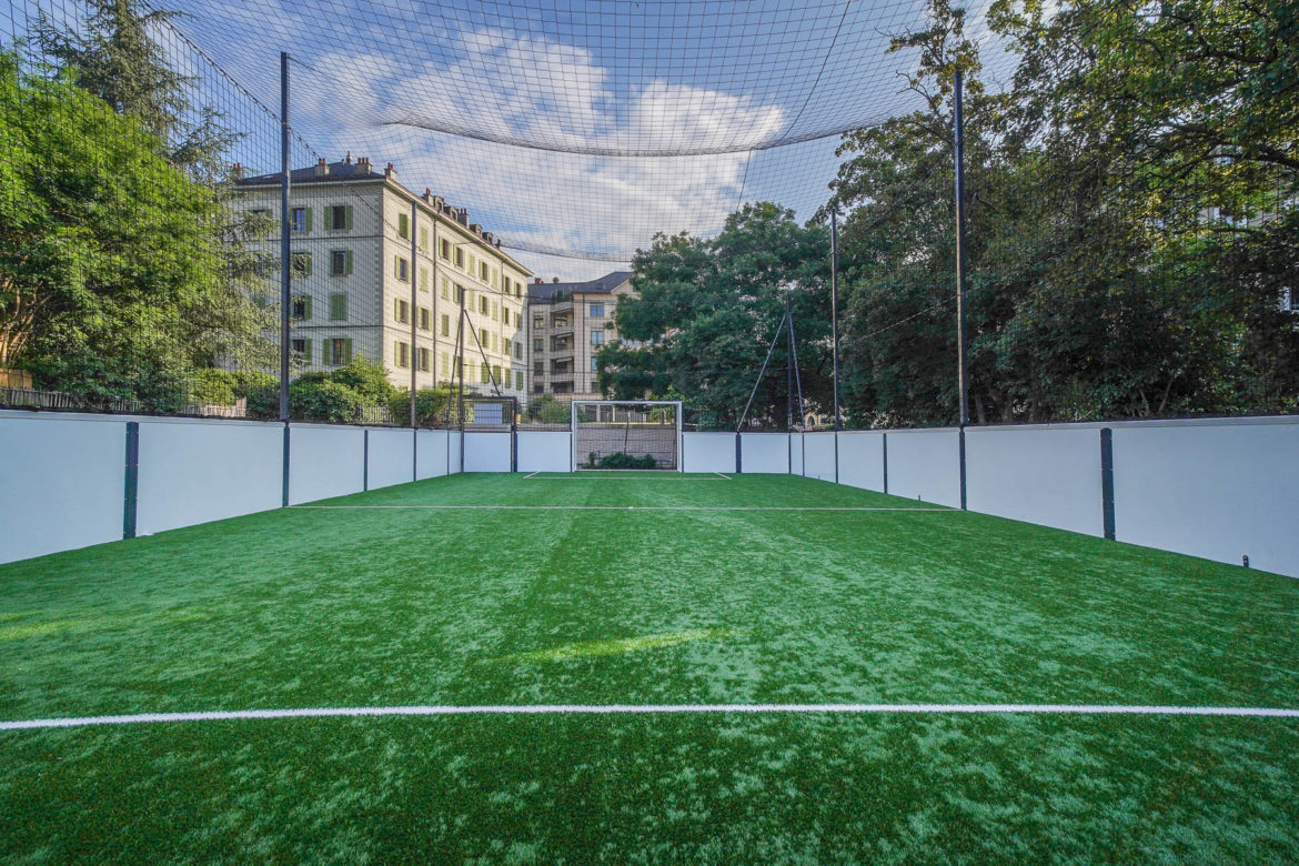 Jacquet SA - Terrain Football 5x5 Les Grottes Genève