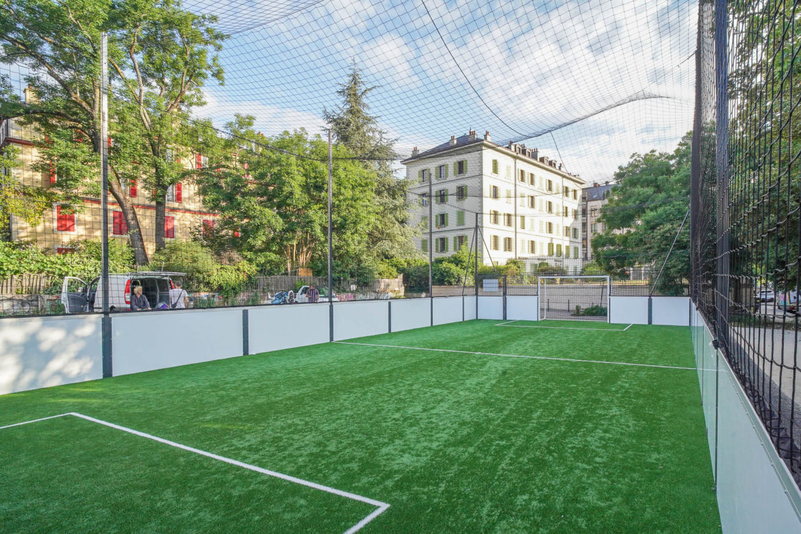 Jacquet SA - Terrain Football 5x5 Les Grottes Genève