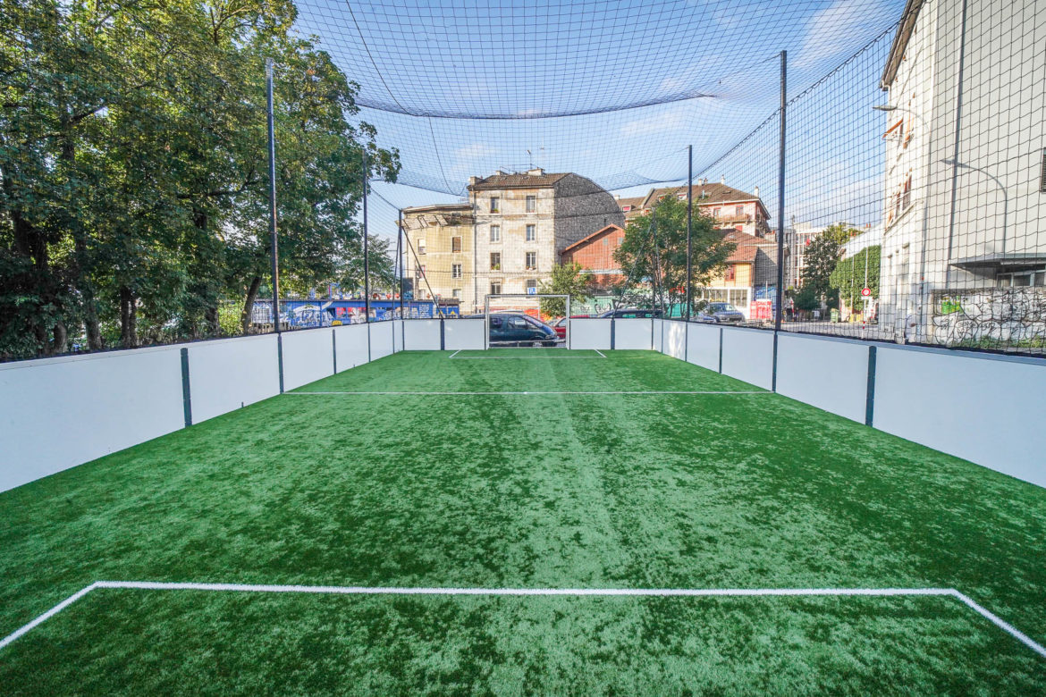 Jacquet SA - Terrain Football 5x5 Les Grottes Genève