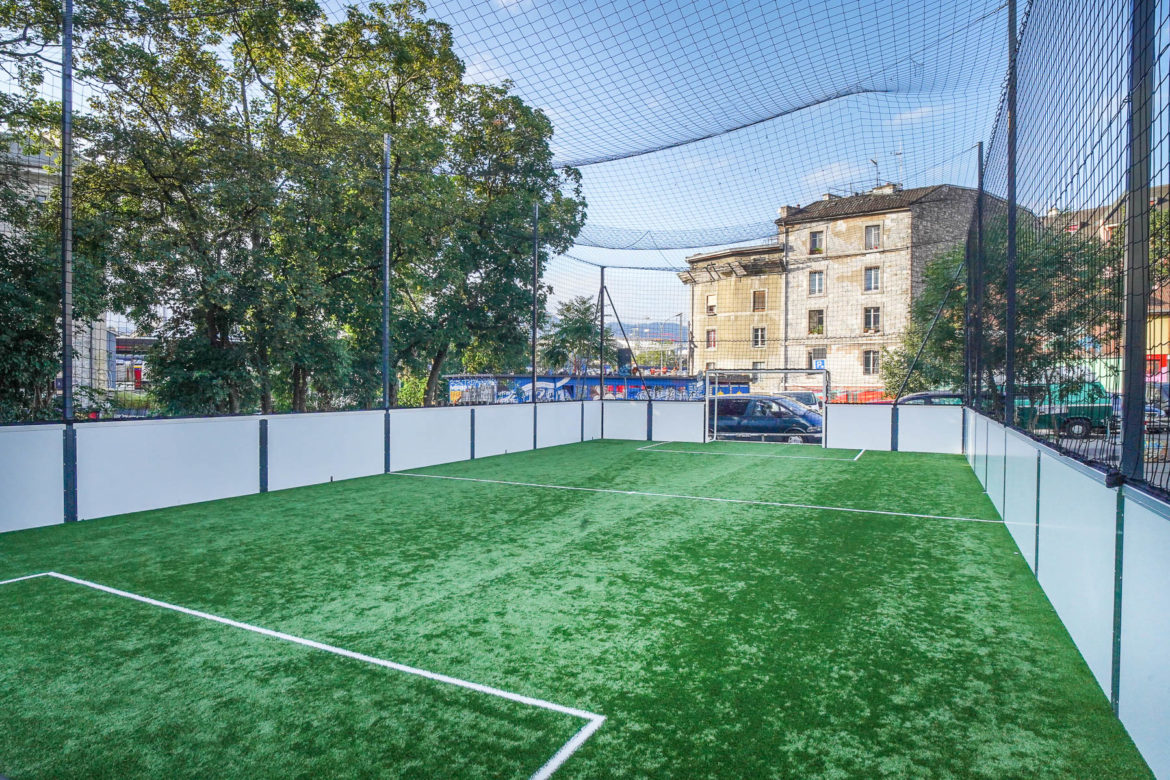 Jacquet SA - Terrain Football 5x5 Les Grottes Genève