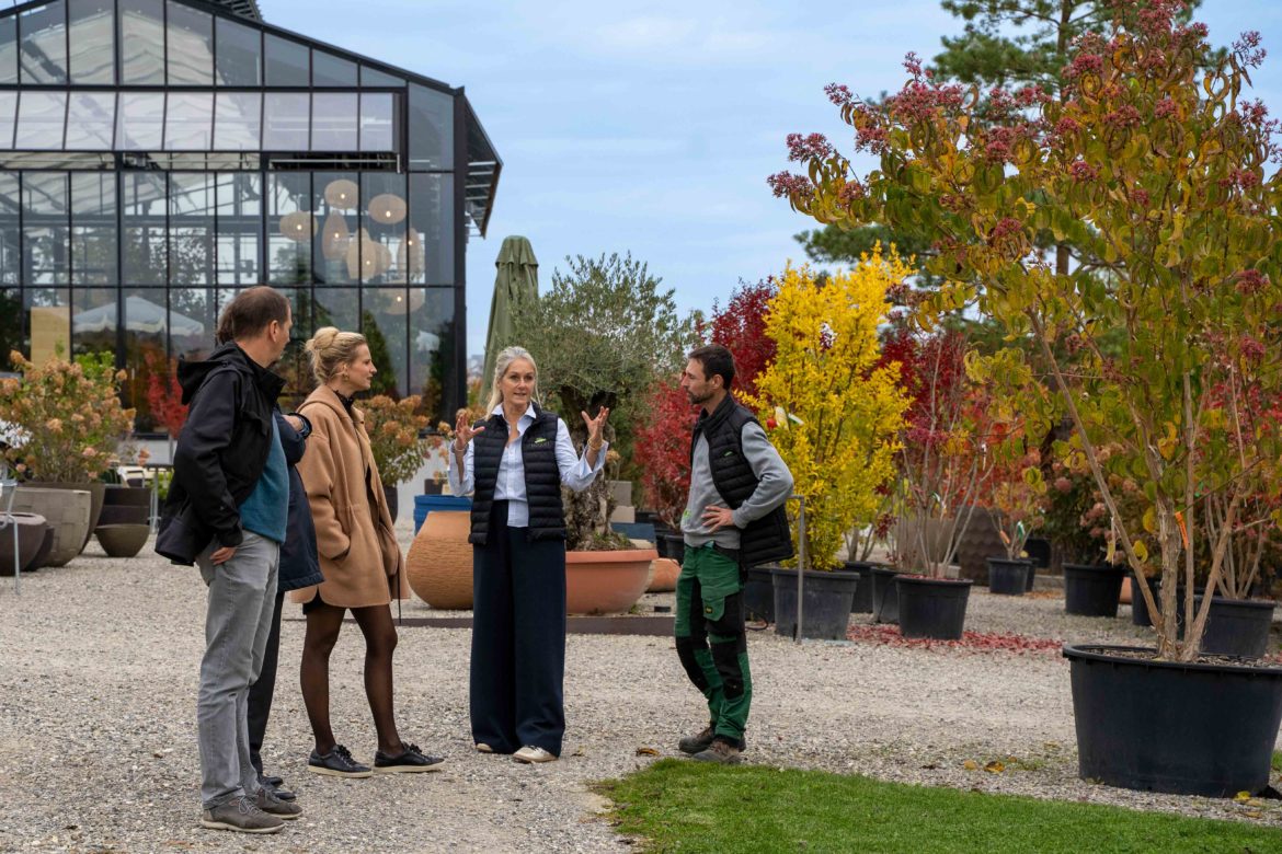 Visite de la Conseillère d’État Delphine Bachmann à la Pépinière Jacquet