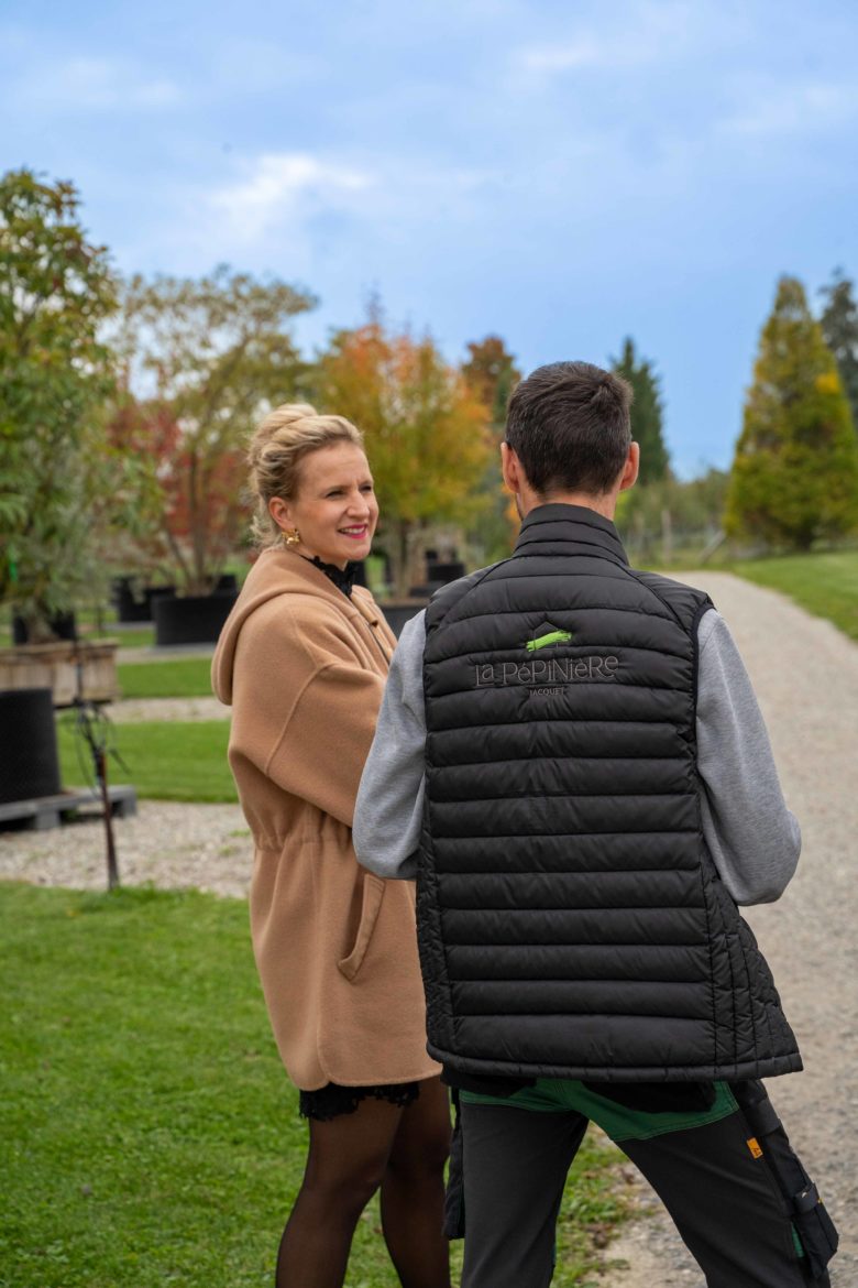 Visite de la Conseillère d’État Delphine Bachmann à la Pépinière Jacquet
