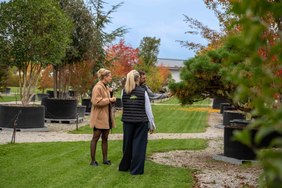 Visite de la Conseillère d’État Delphine Bachmann à la Pépinière Jacquet
