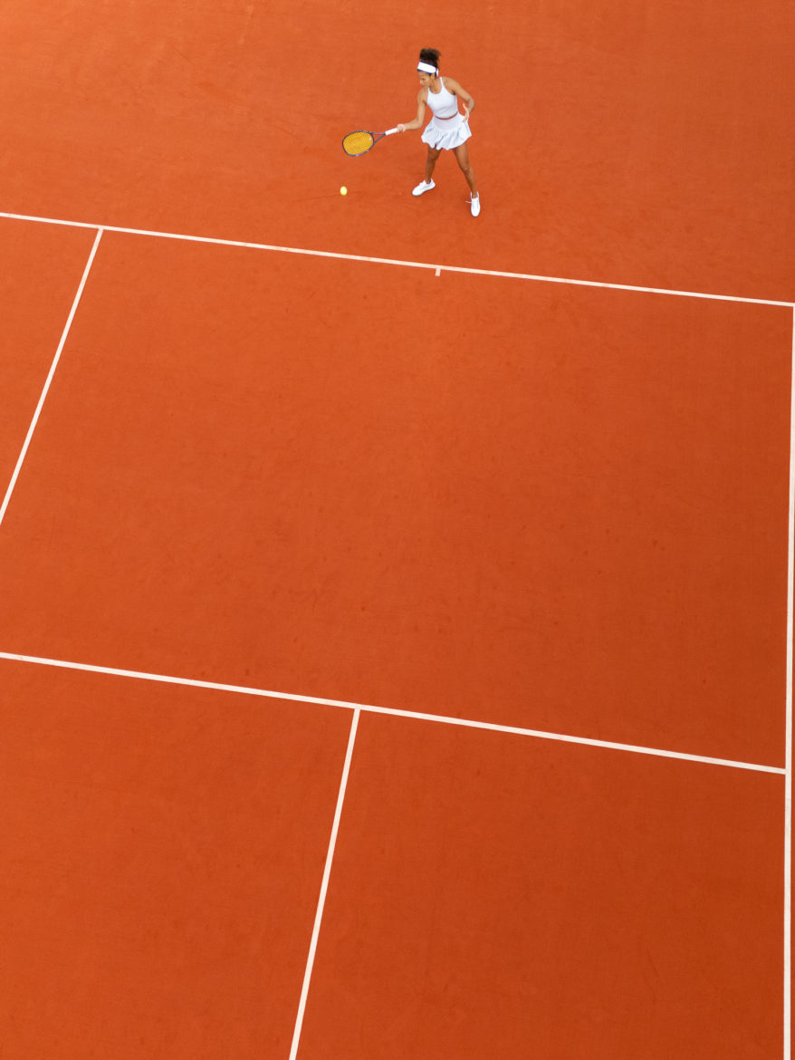 Jacquet soutient la joueuse de tennis Naima Karamoko – tournage vidéo